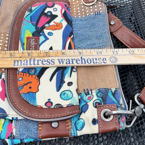 Sakroots Artist circle crossbody/messenger bag no signs of wear - Picture 6 of 13